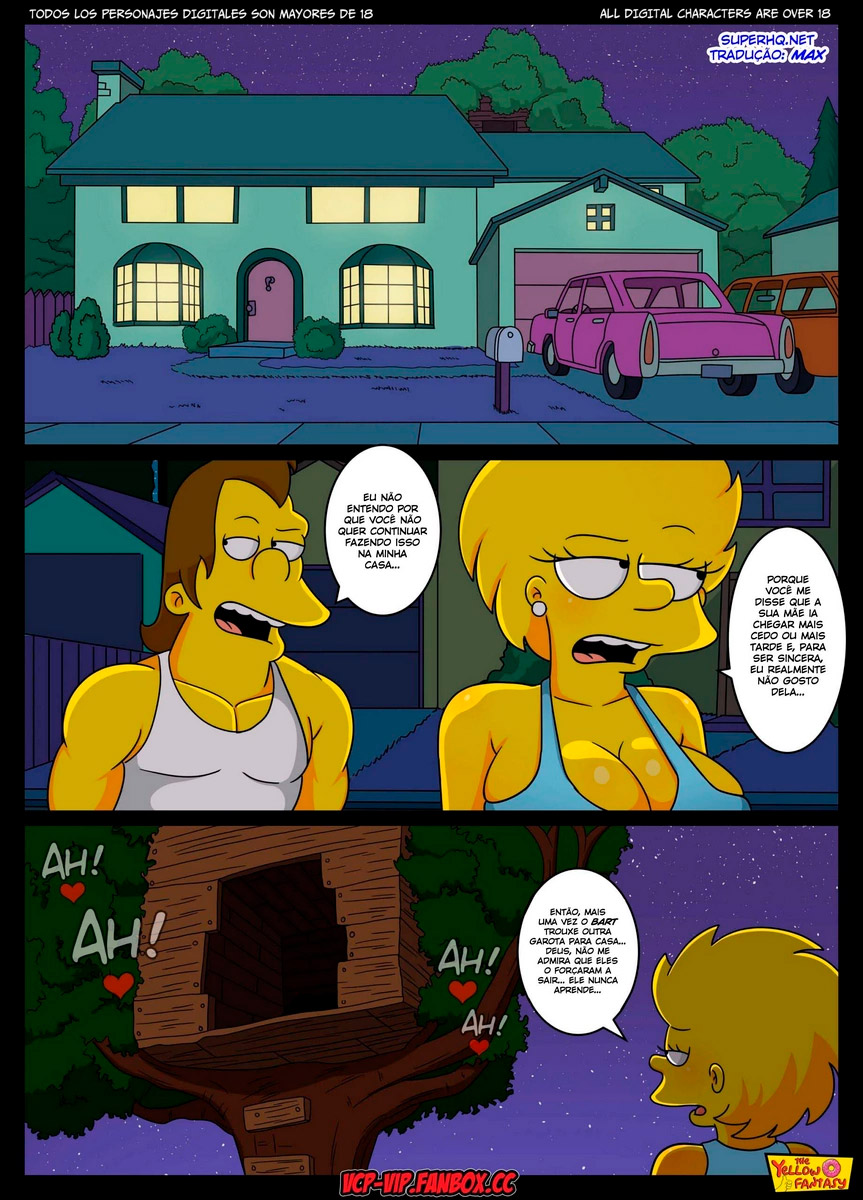 Página 12 do quadrinho adulto: The Yellow Fantasy, Nelson’s Tutor – Leia completo em XCOMICS