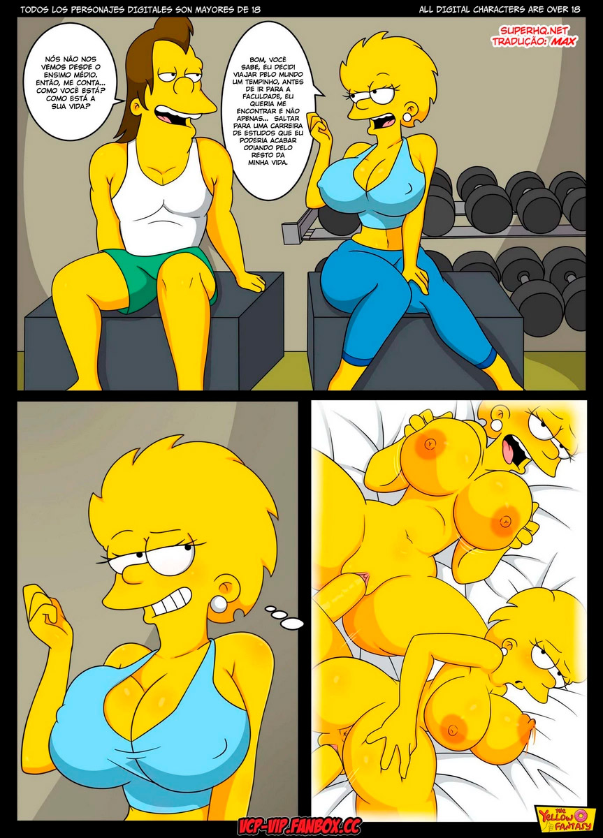 Página 3 do quadrinho adulto: The Yellow Fantasy, Nelson’s Tutor – Leia completo em XCOMICS
