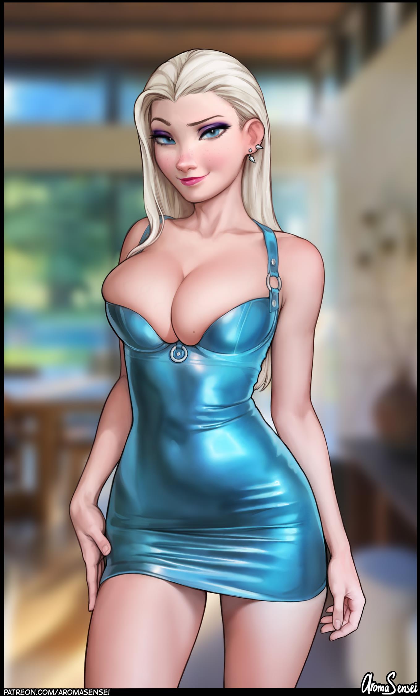 Página 2 do quadrinho adulto: TikTok da Elsa – Leia completo em XCOMICS