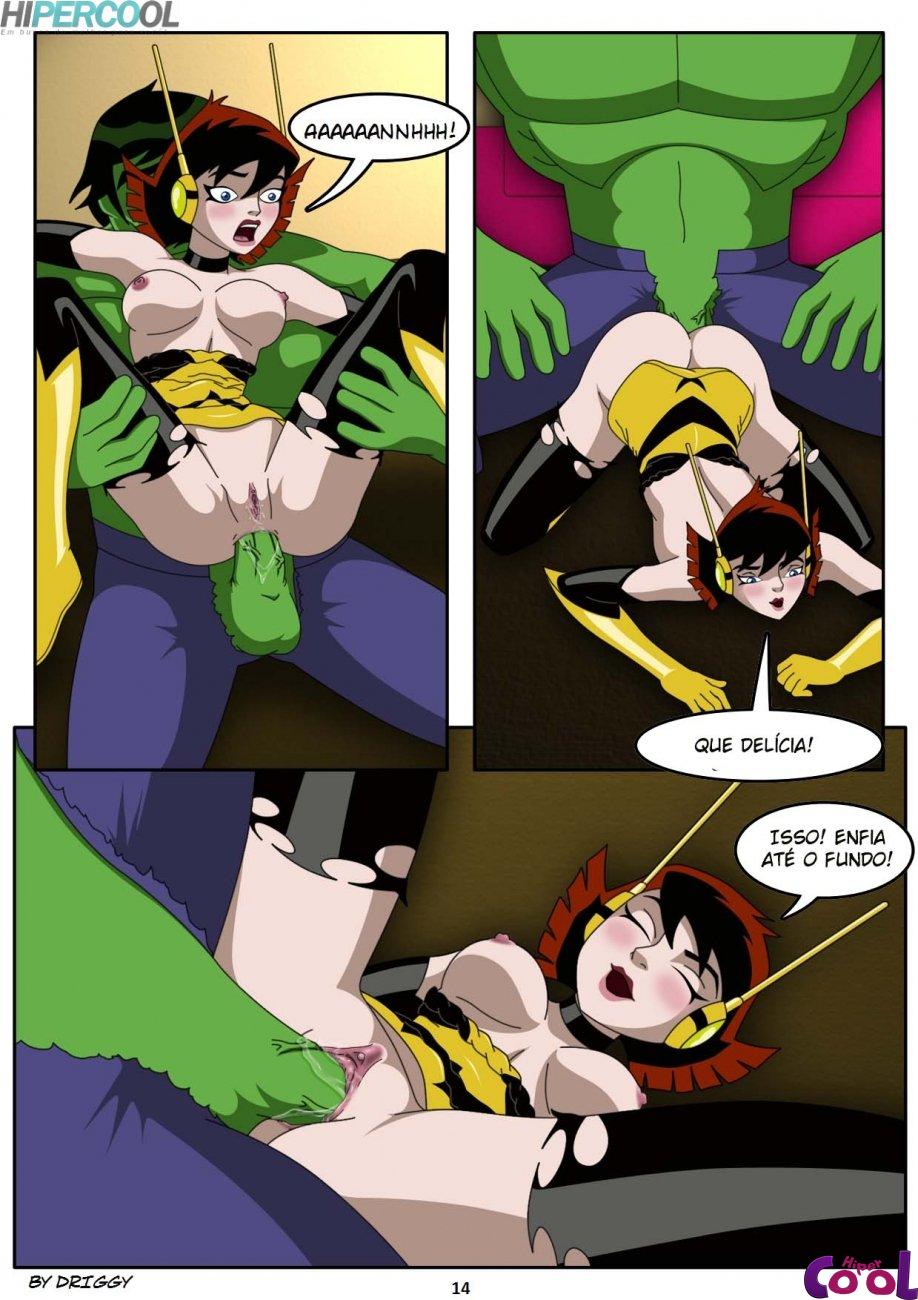 Página 15 do quadrinho adulto: Tirando o estresse do Hulk – Leia completo em XCOMICS