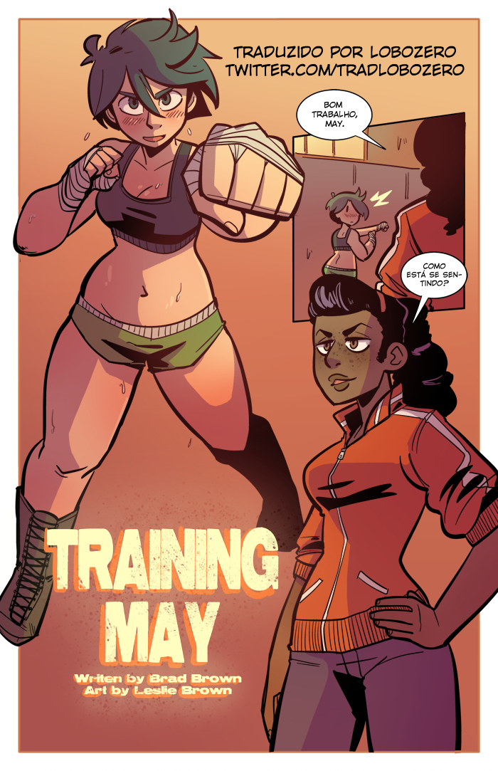 Página 2 do quadrinho adulto: Training May – Leia completo em XCOMICS