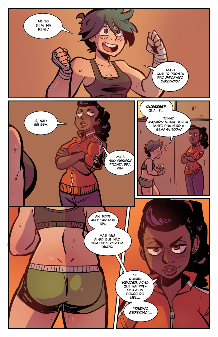 Página 3 do quadrinho adulto: Training May – Leia completo em XCOMICS