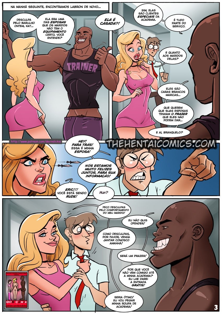 Página 4 do quadrinho adulto: Treinador de cornos – Leia completo em XCOMICS