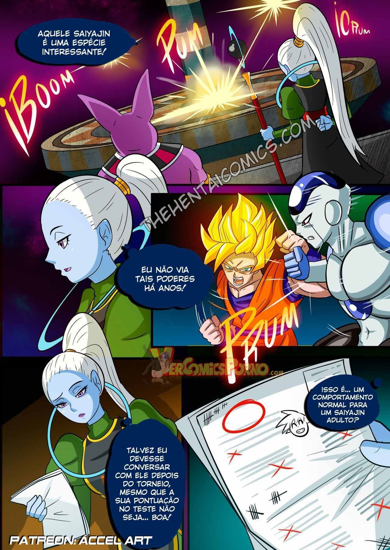 Página 2 do quadrinho adulto: Treinamento especial – Leia completo em XCOMICS