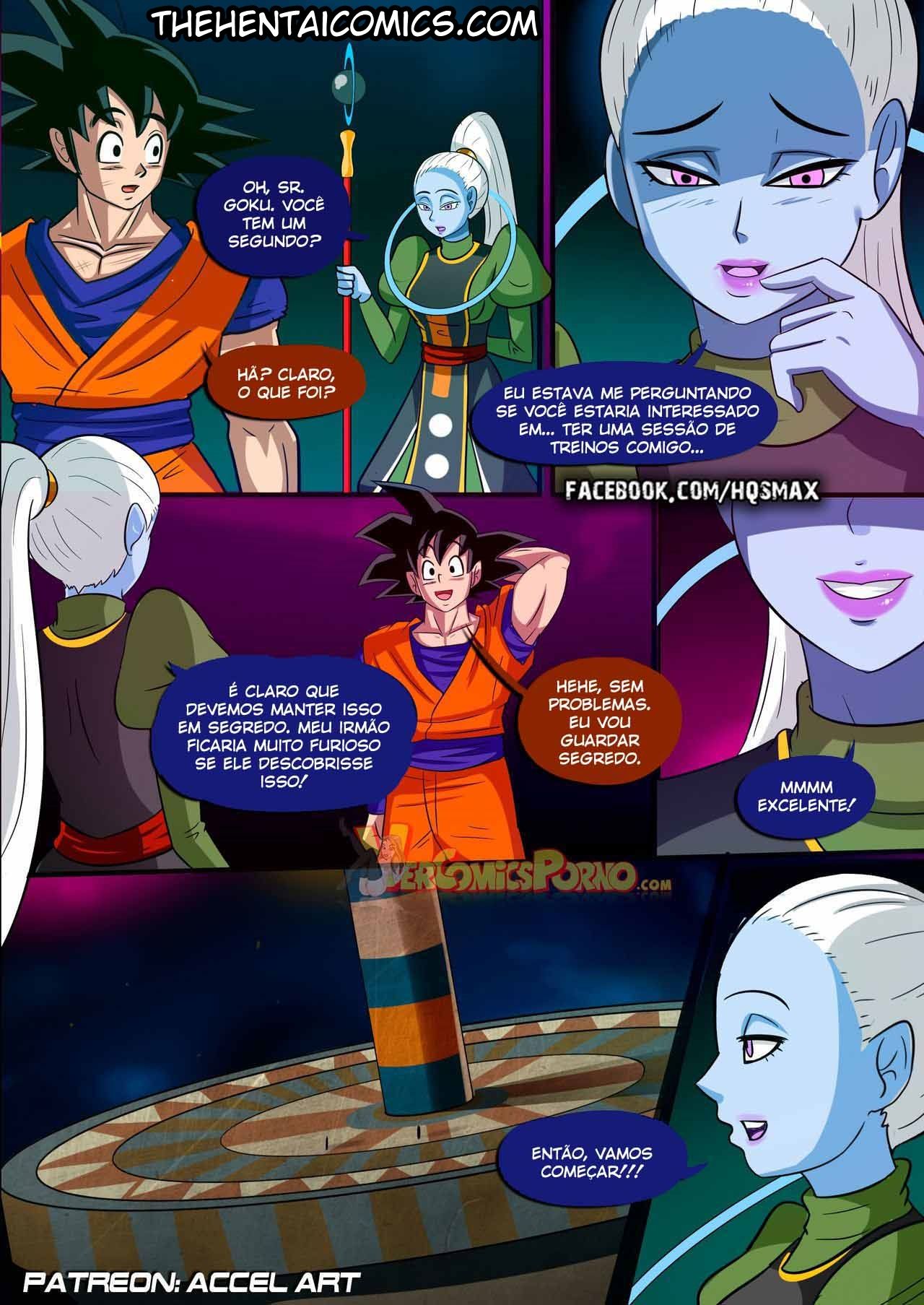 Página 3 do quadrinho adulto: Treinamento especial – Leia completo em XCOMICS