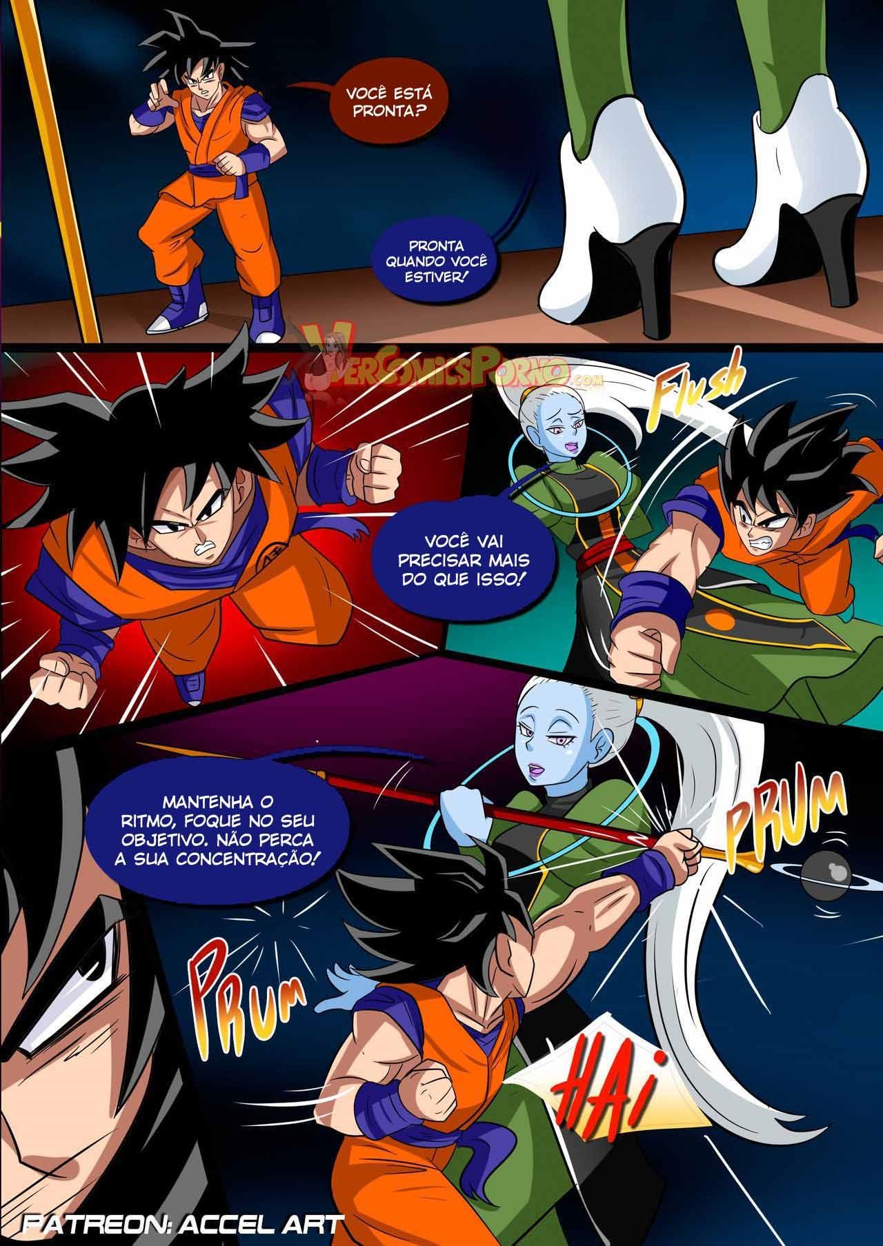 Página 4 do quadrinho adulto: Treinamento especial – Leia completo em XCOMICS