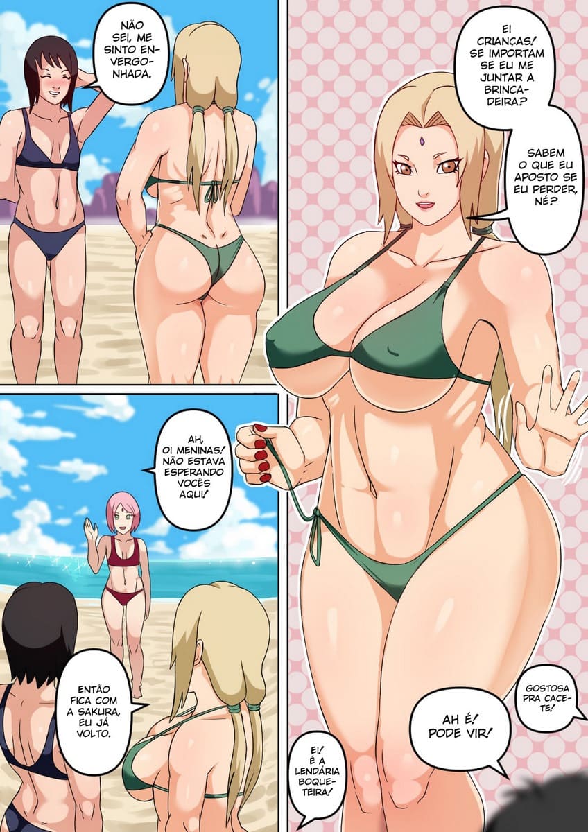 Página 17 do quadrinho adulto: Tsunade e Ino: Double Trouble – Leia completo em XCOMICS