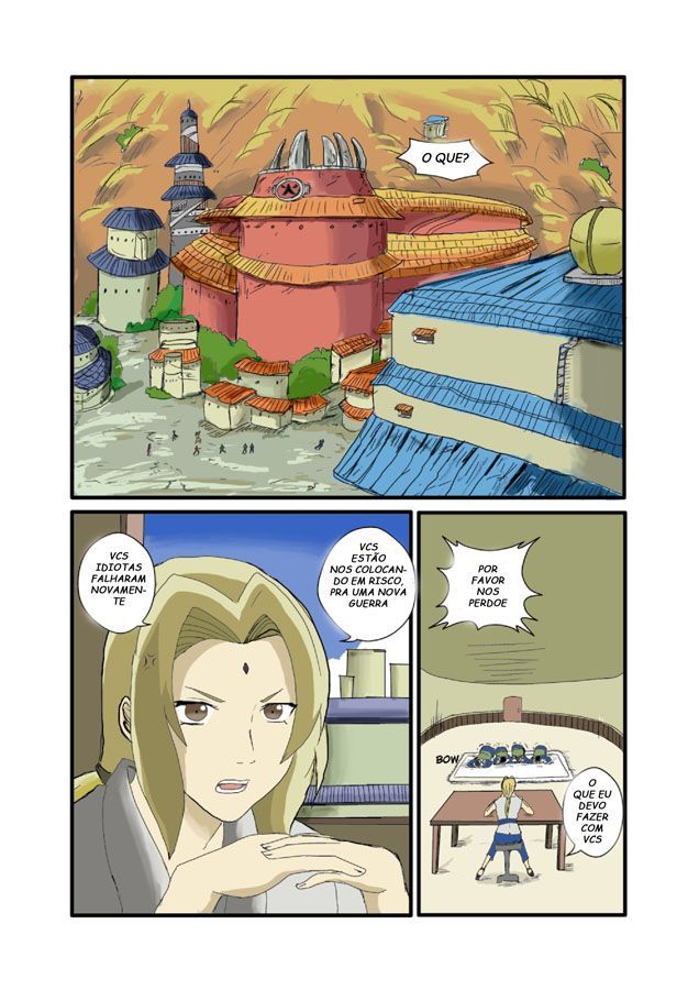 Página 2 do quadrinho adulto: Tsunade em: Os Desejos de uma louca – Leia completo em XCOMICS