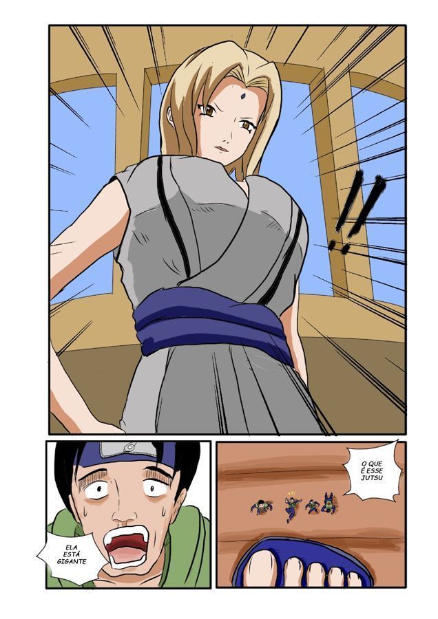 Página 4 do quadrinho adulto: Tsunade em: Os Desejos de uma louca – Leia completo em XCOMICS