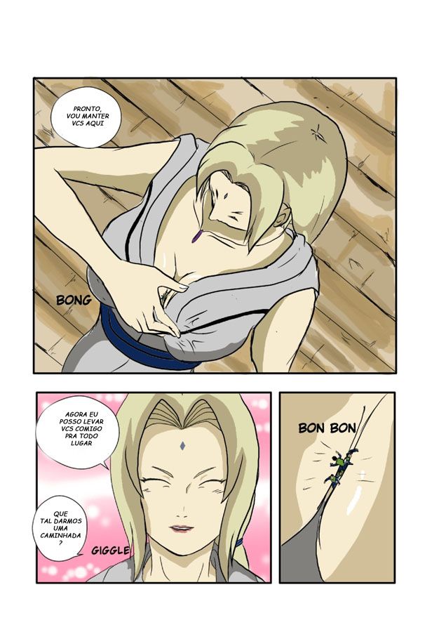 Capa do quadrinho adulto: Tsunade em: Os Desejos de uma louca – Leia online em XCOMICS