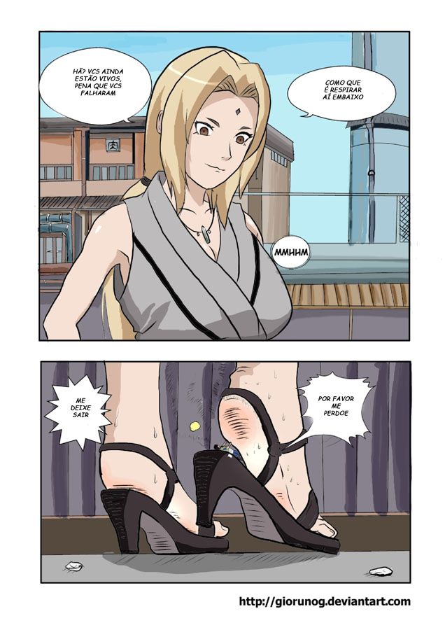 Página 6 do quadrinho adulto: Tsunade em: Os Desejos de uma louca – Leia completo em XCOMICS