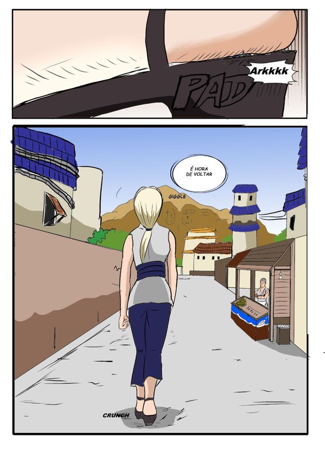 Página 8 do quadrinho adulto: Tsunade em: Os Desejos de uma louca – Leia completo em XCOMICS
