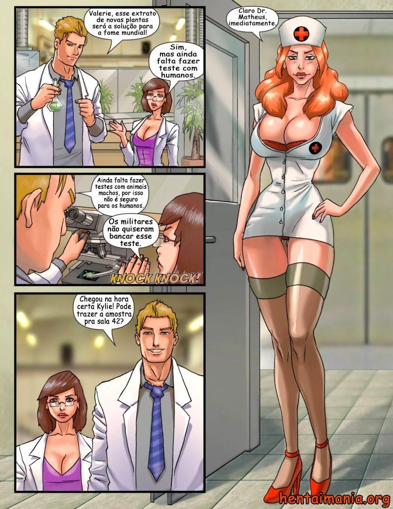 Página 2 do quadrinho adulto: Um mundo em crescimento – Leia completo em XCOMICS