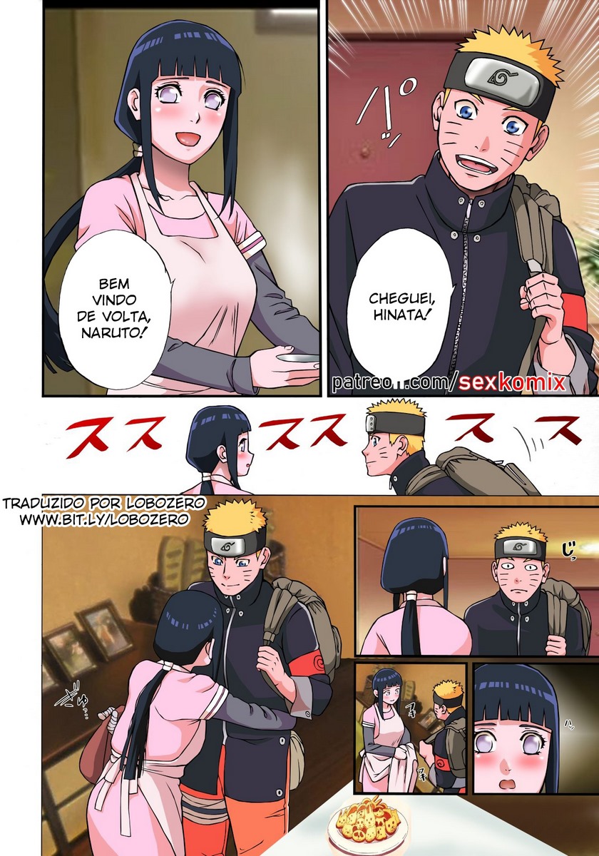 Página 2 do quadrinho adulto: Um presente para Hinata – Leia completo em XCOMICS