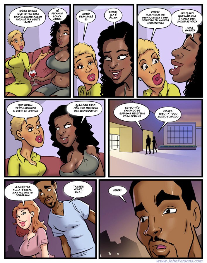 Página 16 do quadrinho adulto: Uma babá mal comportada – Leia completo em XCOMICS
