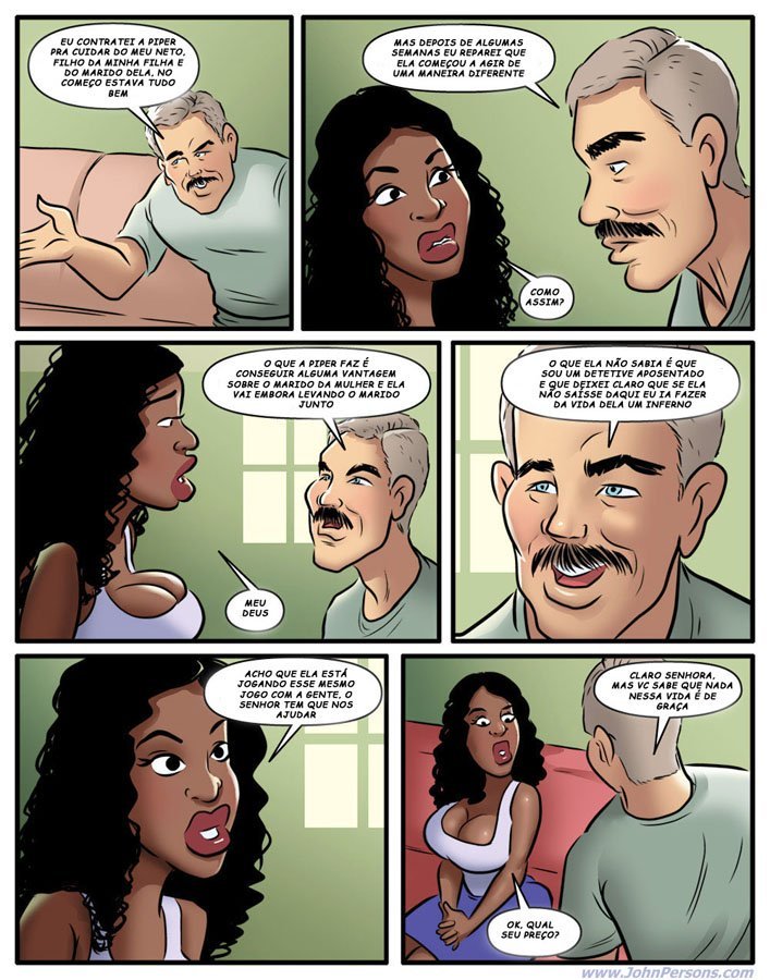 Página 25 do quadrinho adulto: Uma babá mal comportada – Leia completo em XCOMICS