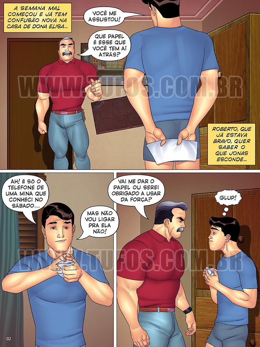 Página 2 do quadrinho adulto: Uma festa de arromba - Parte 01 – Leia completo em XCOMICS