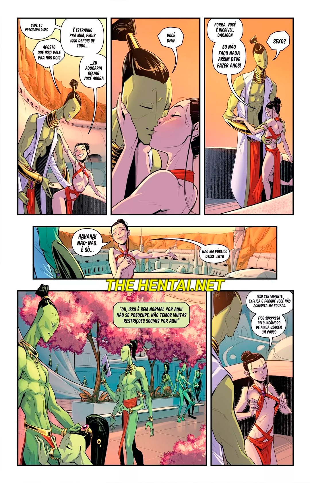 Página 27 do quadrinho adulto: Uma Polícula de Marte – Leia completo em XCOMICS