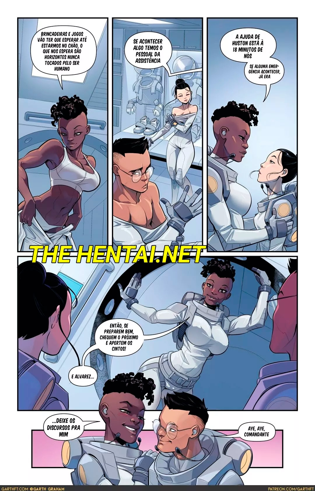 Página 4 do quadrinho adulto: Uma Polícula de Marte – Leia completo em XCOMICS