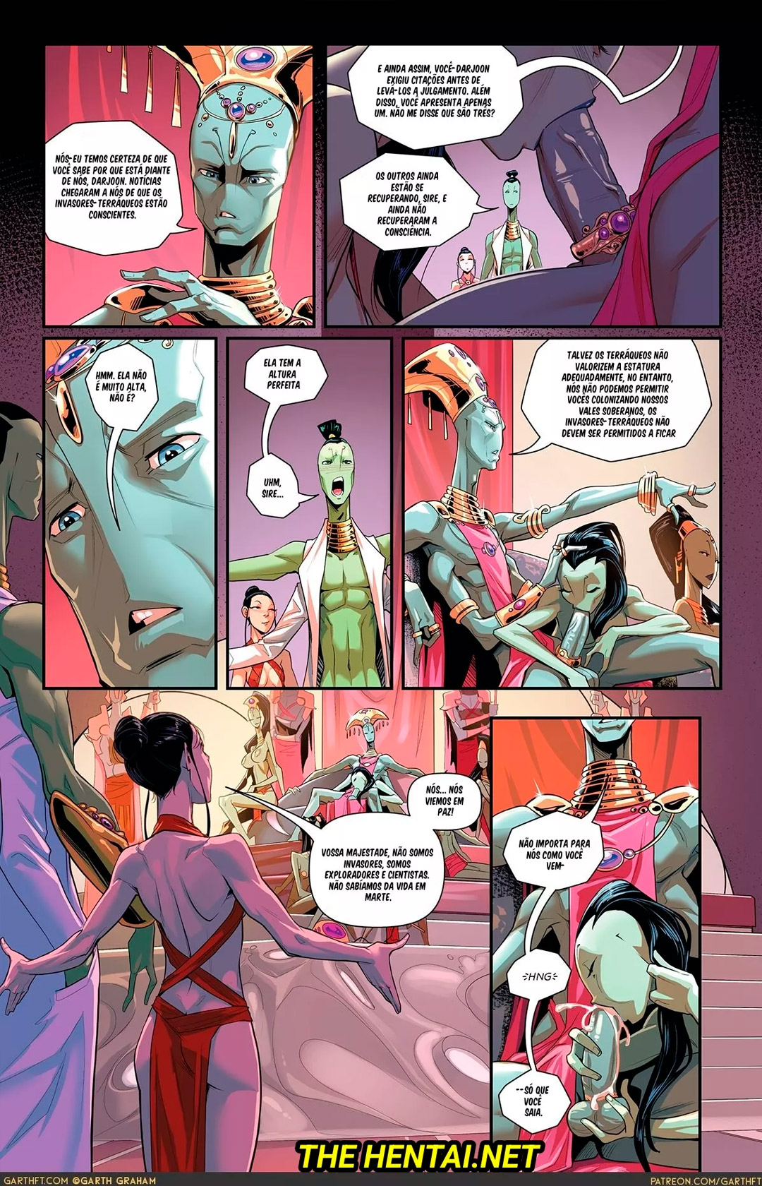 Página 40 do quadrinho adulto: Uma Polícula de Marte – Leia completo em XCOMICS