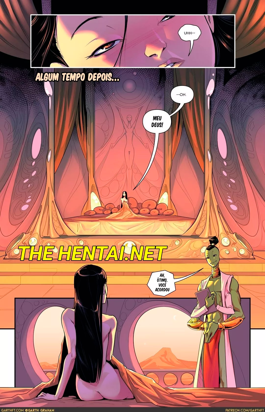 Página 7 do quadrinho adulto: Uma Polícula de Marte – Leia completo em XCOMICS