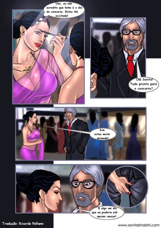 Página 2 do quadrinho adulto: Vencendo o Concurso de beleza – Leia completo em XCOMICS