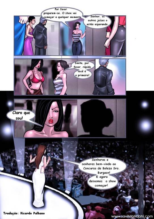 Página 3 do quadrinho adulto: Vencendo o Concurso de beleza – Leia completo em XCOMICS