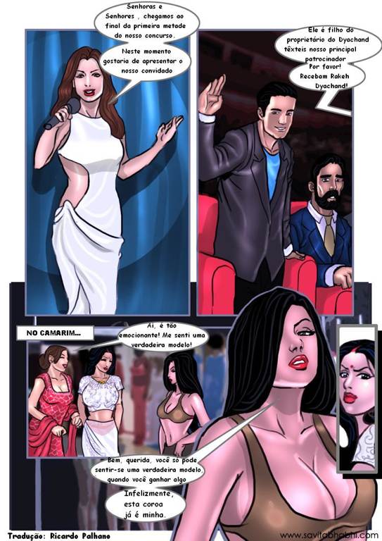 Página 6 do quadrinho adulto: Vencendo o Concurso de beleza – Leia completo em XCOMICS