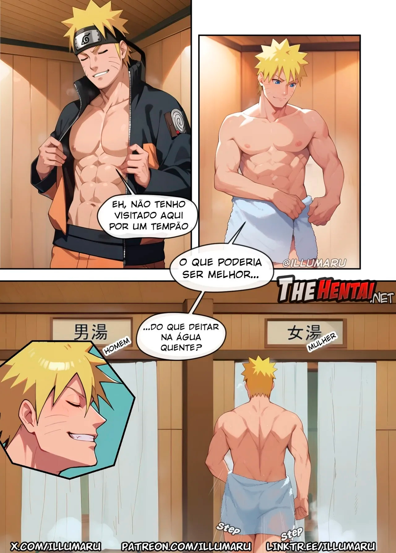 Página 3 do quadrinho adulto: Very Hot Springs – Leia completo em XCOMICS