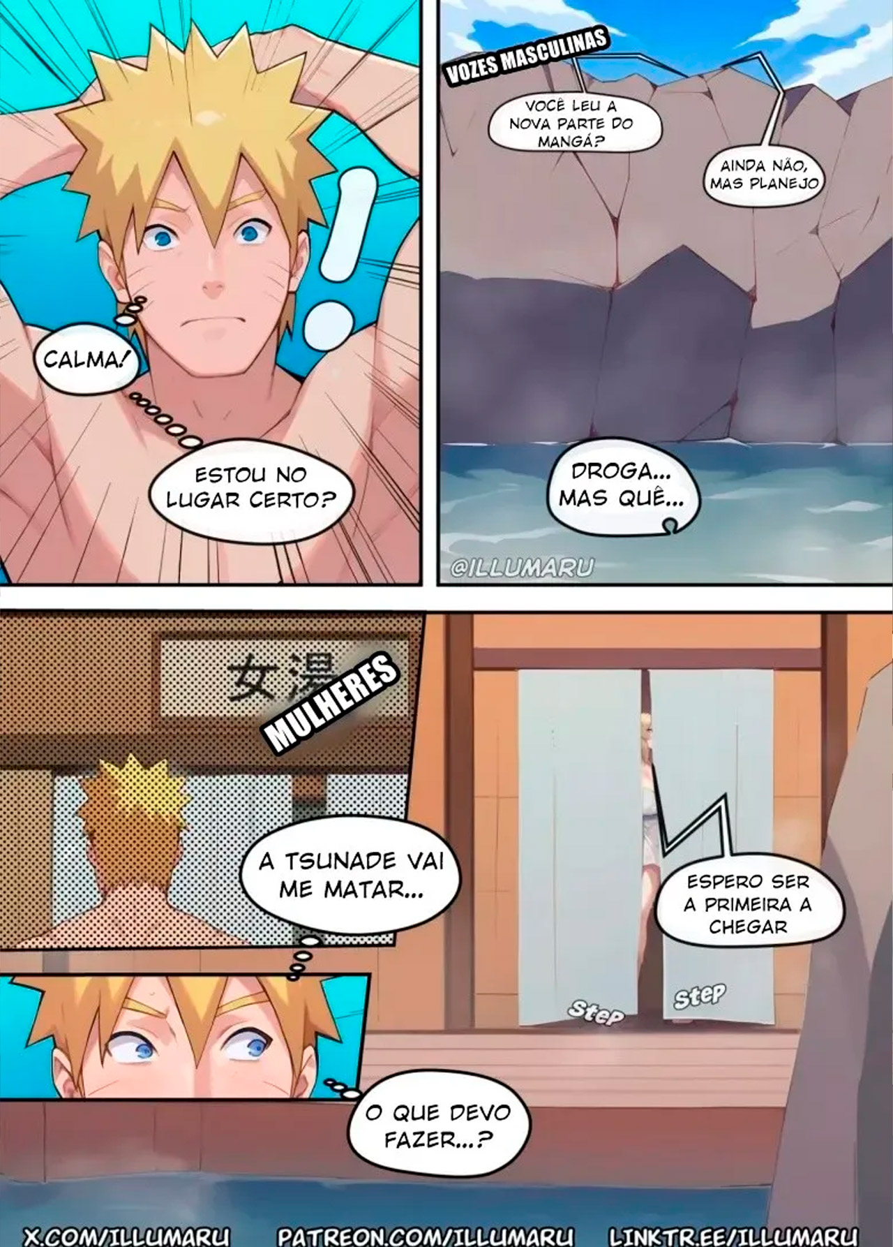 Página 6 do quadrinho adulto: Very Hot Springs – Leia completo em XCOMICS