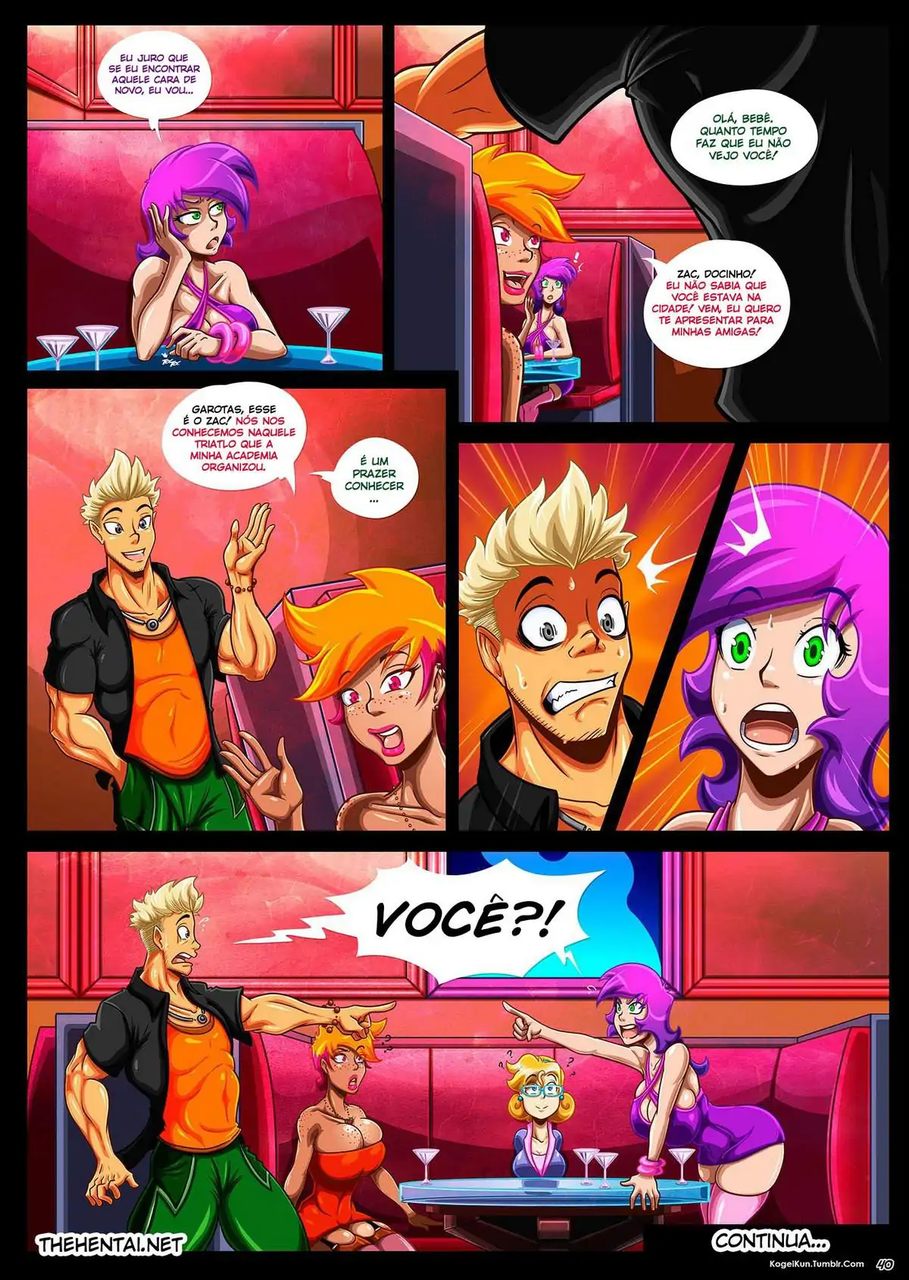 Página 40 do quadrinho adulto: Vise City: Reação em cadeia – Leia completo em XCOMICS