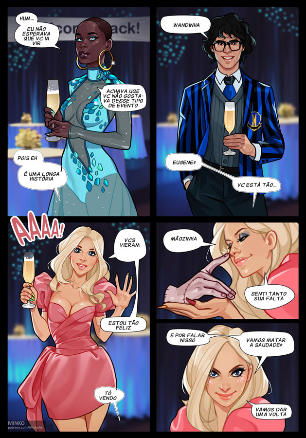 Capa do quadrinho adulto: Wandinha em uma história pornô – Leia online em XCOMICS