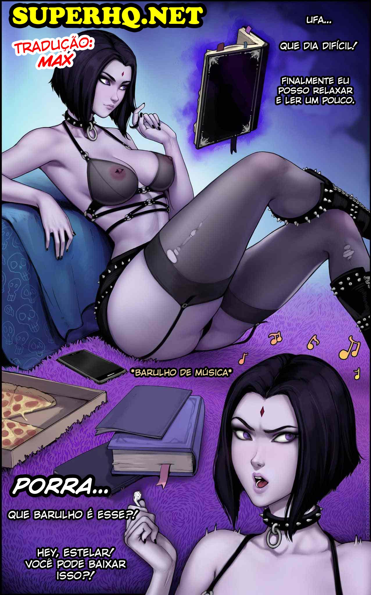 Capa do quadrinho adulto: What's going on here? – Leia online em XCOMICS