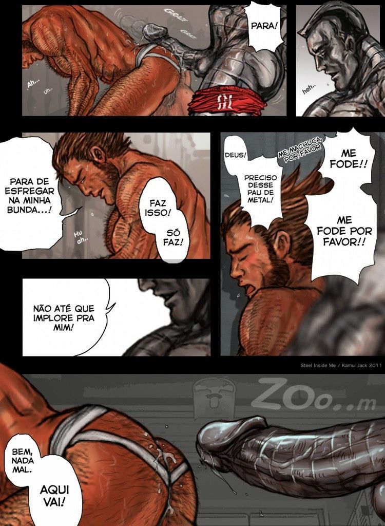 Página 7 do quadrinho adulto: Wolverine Gay em: Ferro Dentro de Mim – Leia completo em XCOMICS