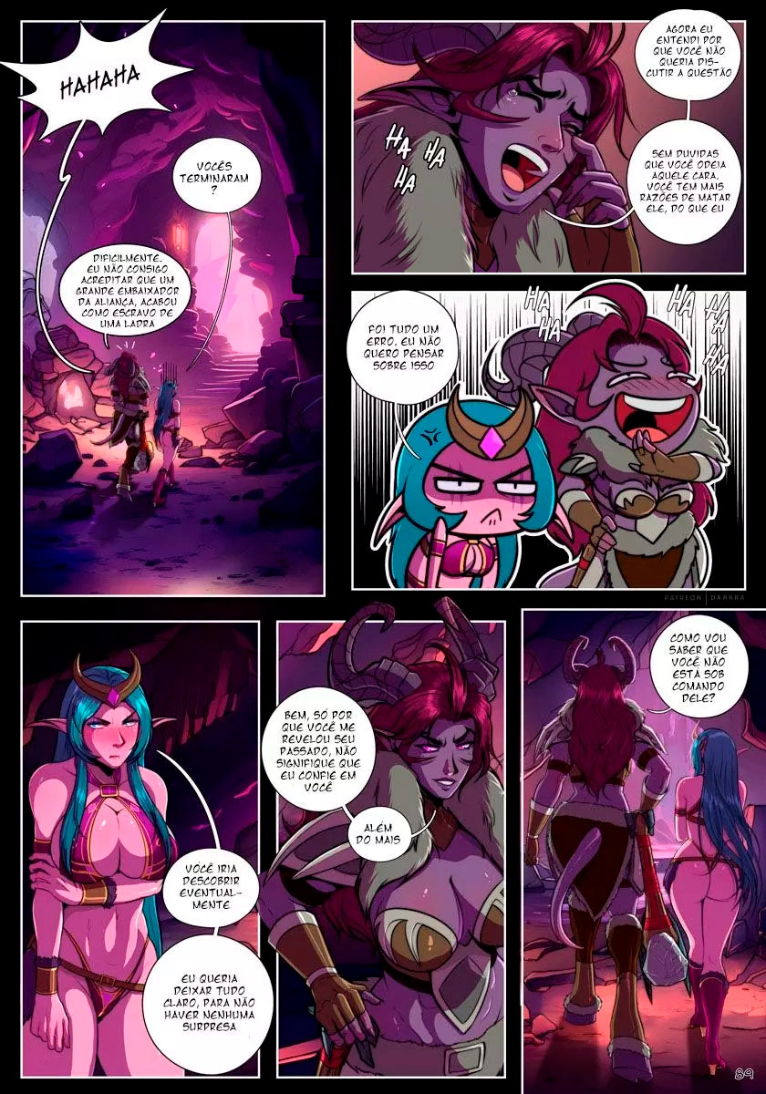 Página 12 do quadrinho adulto: World Of Warcraft, Mark of the Wild 3 – Leia completo em XCOMICS