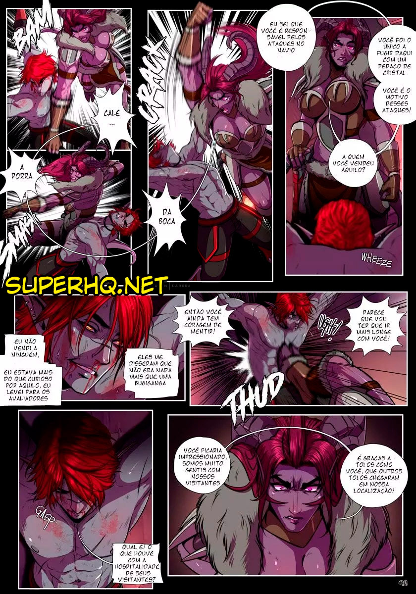 Página 16 do quadrinho adulto: World Of Warcraft, Mark of the Wild 3 – Leia completo em XCOMICS