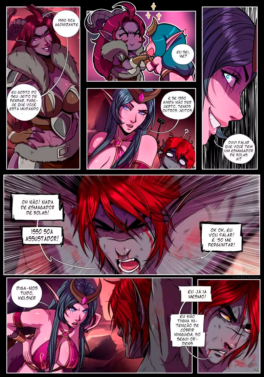 Página 19 do quadrinho adulto: World Of Warcraft, Mark of the Wild 3 – Leia completo em XCOMICS