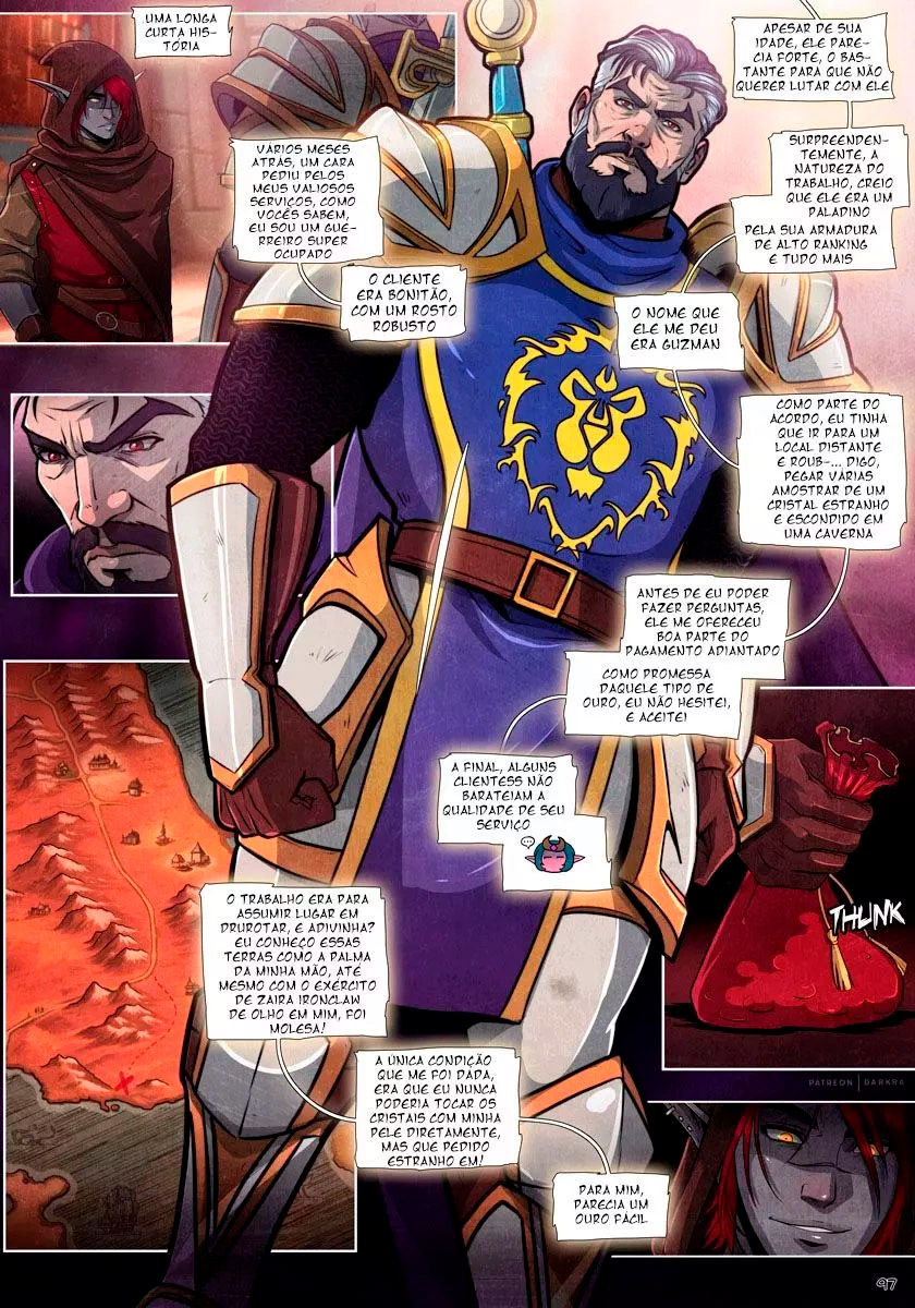 Página 20 do quadrinho adulto: World Of Warcraft, Mark of the Wild 3 – Leia completo em XCOMICS