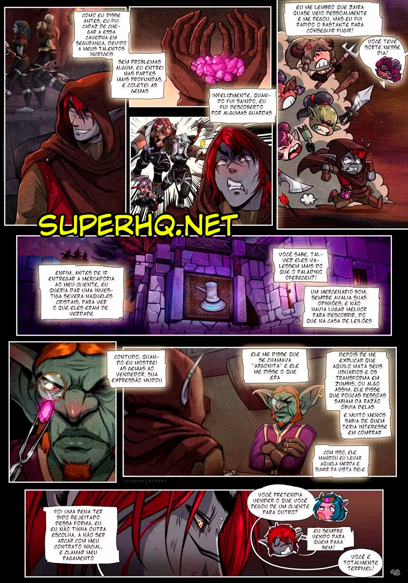 Página 21 do quadrinho adulto: World Of Warcraft, Mark of the Wild 3 – Leia completo em XCOMICS