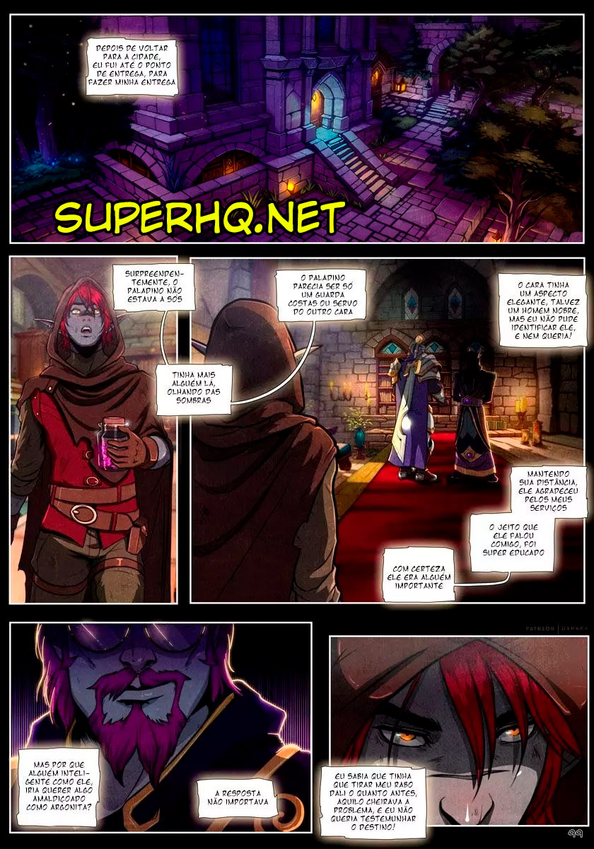 Página 22 do quadrinho adulto: World Of Warcraft, Mark of the Wild 3 – Leia completo em XCOMICS