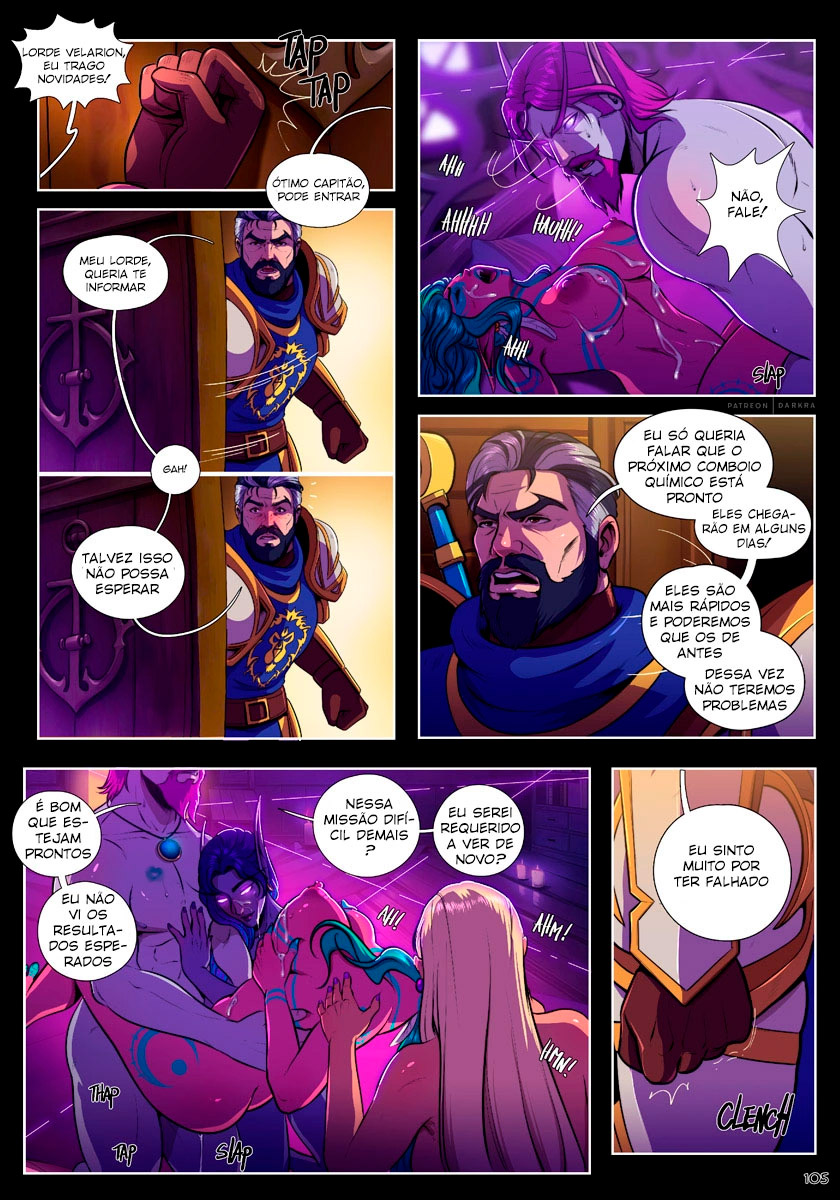 Capa do quadrinho adulto: World Of Warcraft, Mark of the Wild 3 – Leia online em XCOMICS