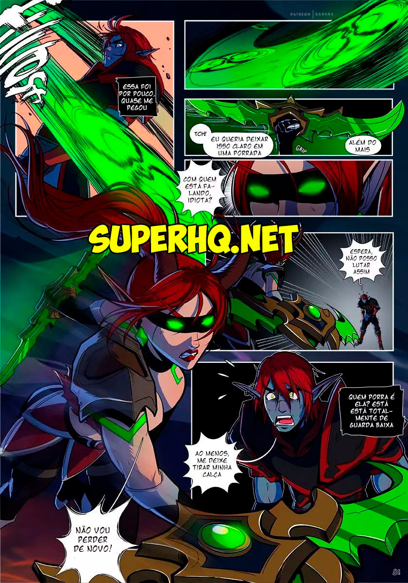 Página 4 do quadrinho adulto: World Of Warcraft, Mark of the Wild 3 – Leia completo em XCOMICS