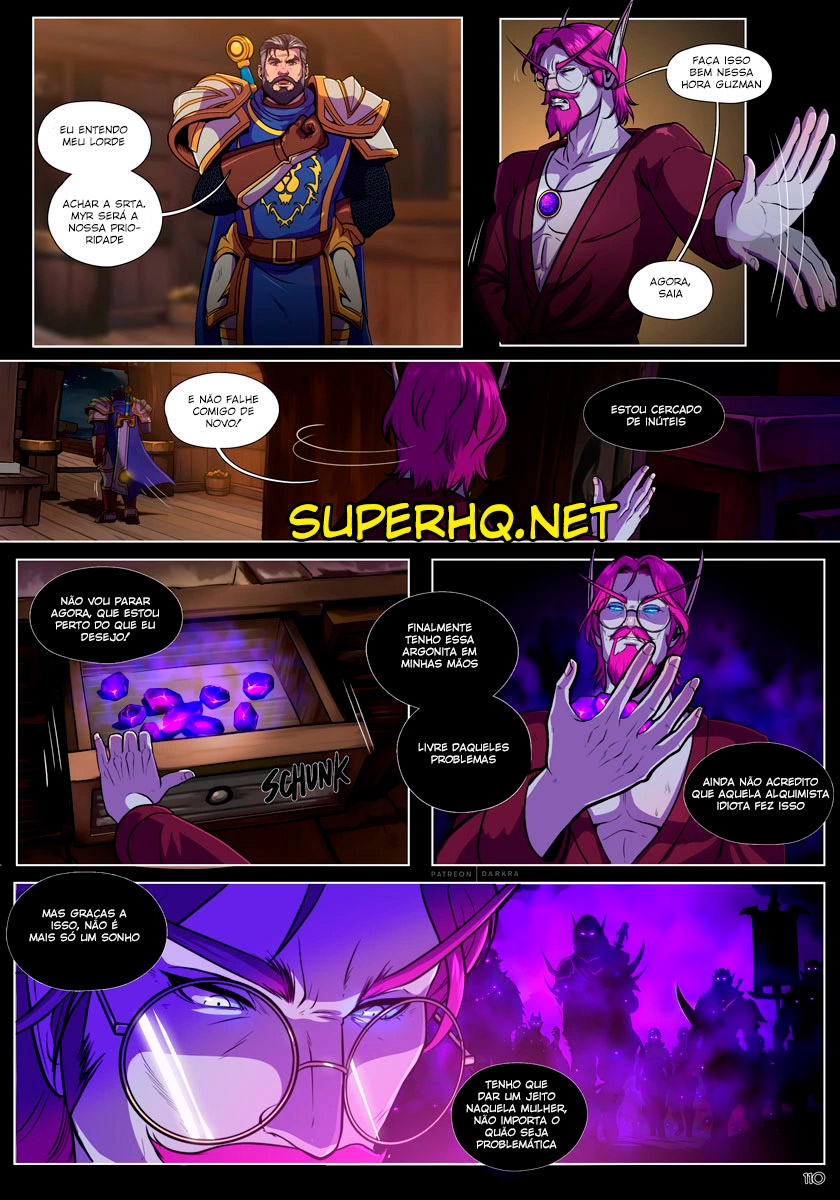 Página 32 do quadrinho adulto: World Of Warcraft, Mark of the Wild 3 – Leia completo em XCOMICS