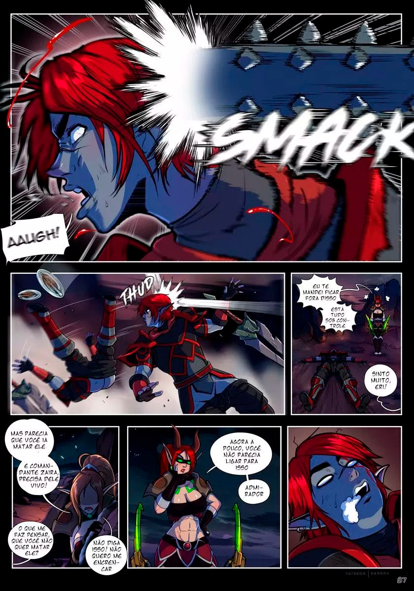 Página 10 do quadrinho adulto: World Of Warcraft, Mark of the Wild 3 – Leia completo em XCOMICS