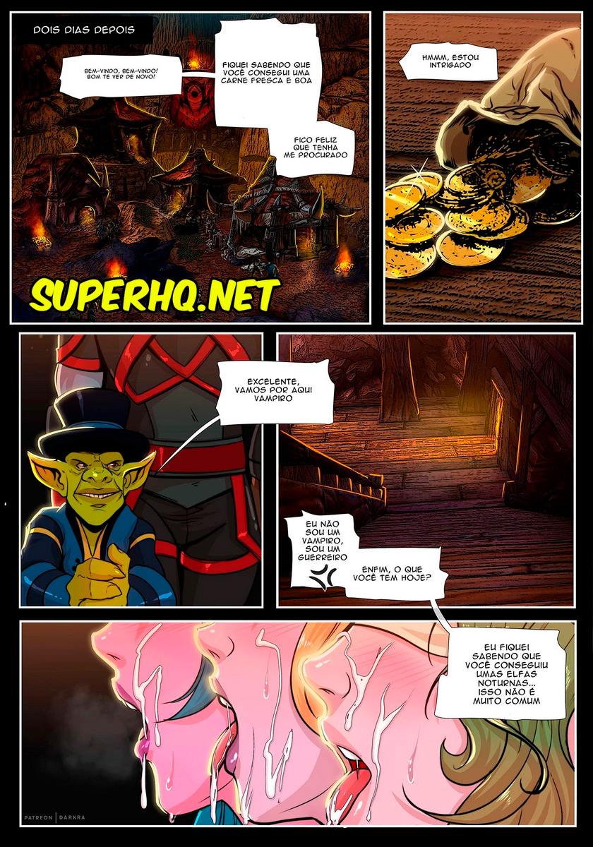 Página 31 do quadrinho adulto: World Of Warcraft, Mark of the Wild – Leia completo em XCOMICS