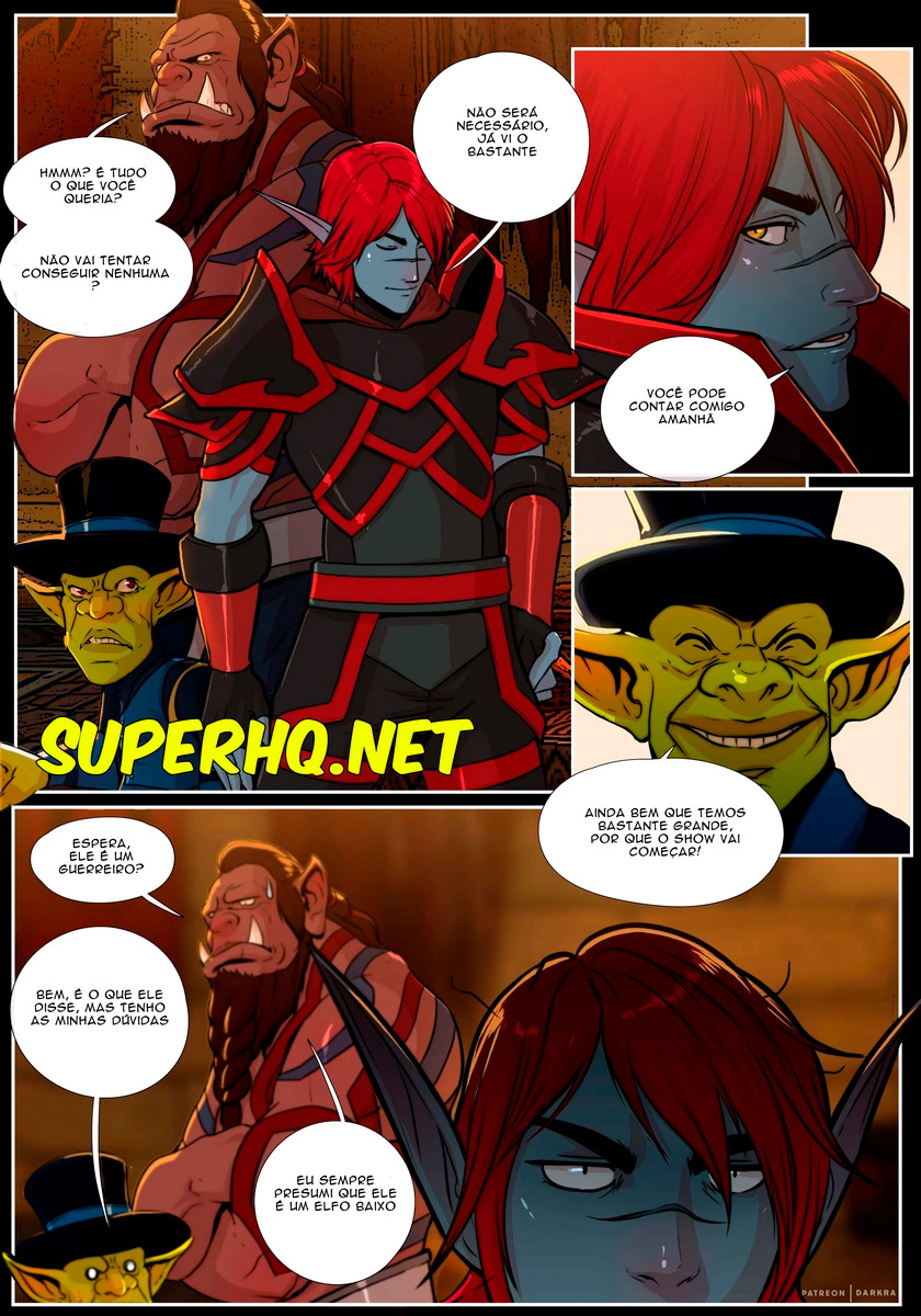 Página 35 do quadrinho adulto: World Of Warcraft, Mark of the Wild – Leia completo em XCOMICS