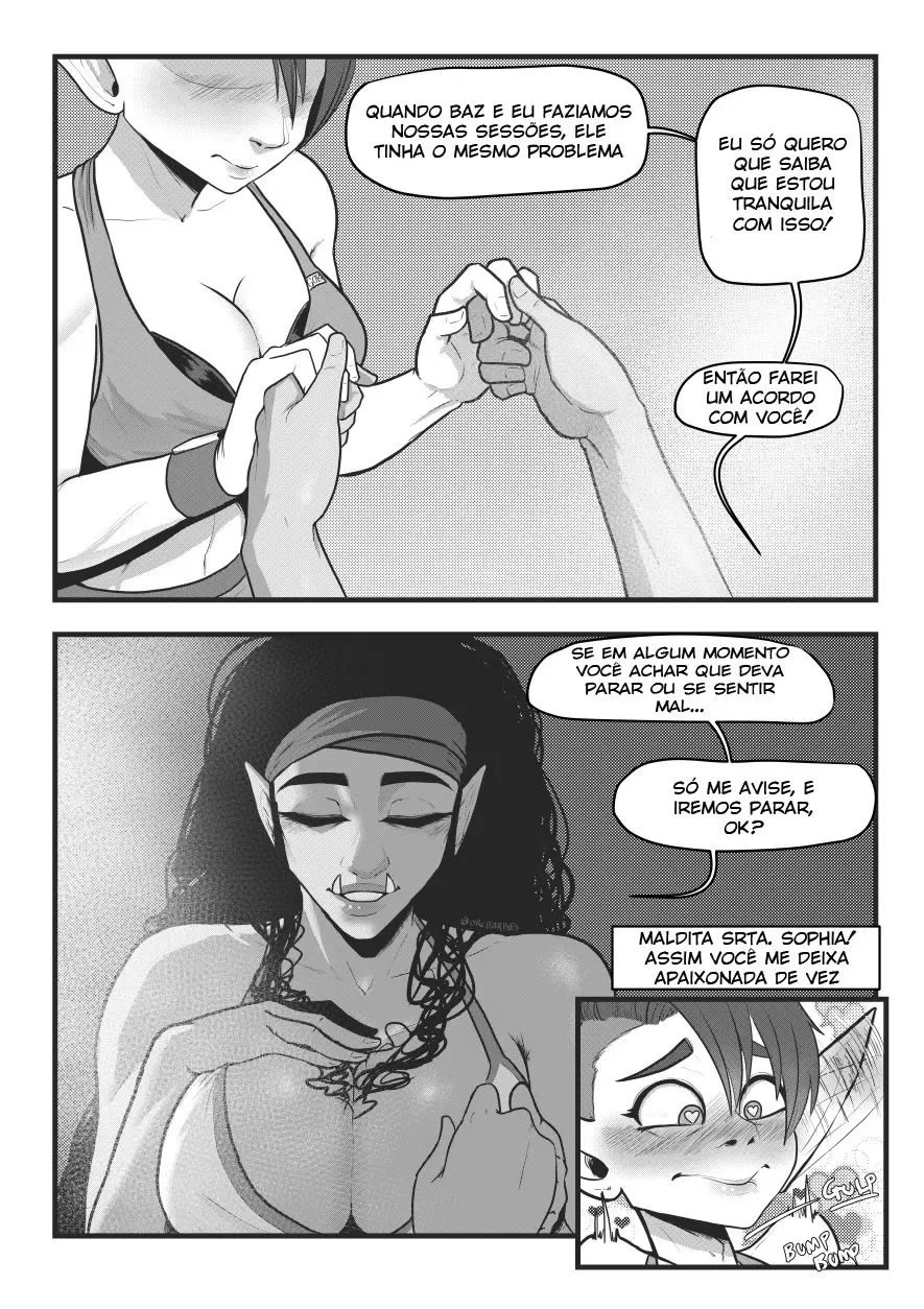 Página 8 do quadrinho adulto: Yoga com as amigas – Leia completo em XCOMICS