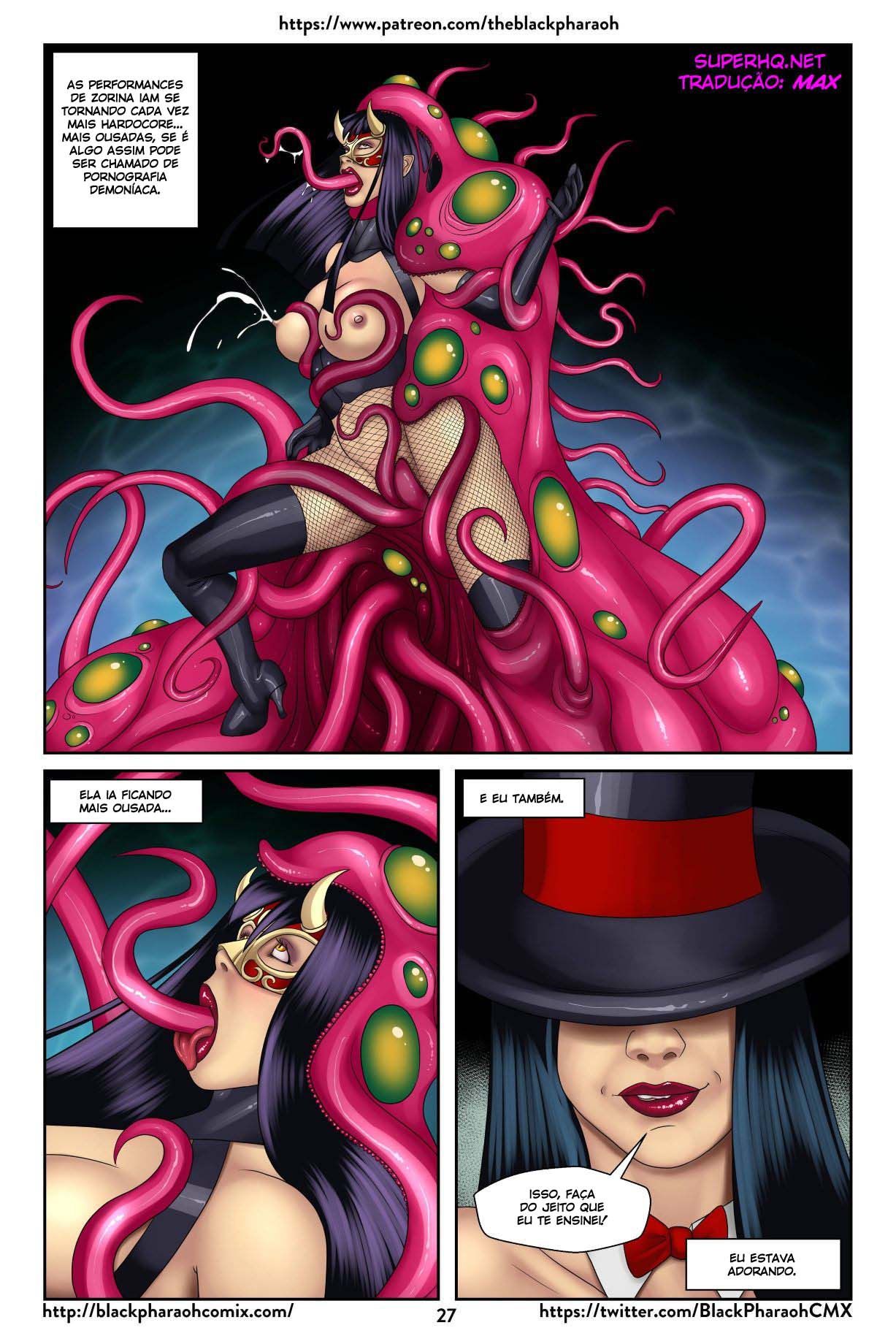 Página 28 do quadrinho adulto: Zatanna: O pornô mágico – Leia completo em XCOMICS
