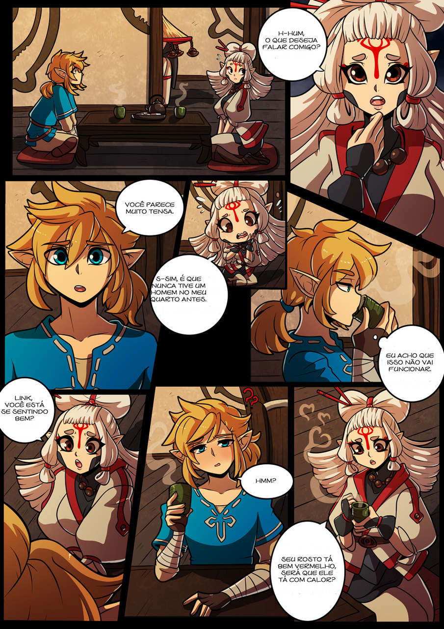 Página 6 do quadrinho adulto: Zelda: O Legado de Sheikah – Leia completo em XCOMICS