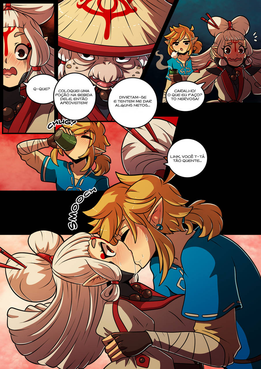 Página 8 do quadrinho adulto: Zelda: O Legado de Sheikah – Leia completo em XCOMICS